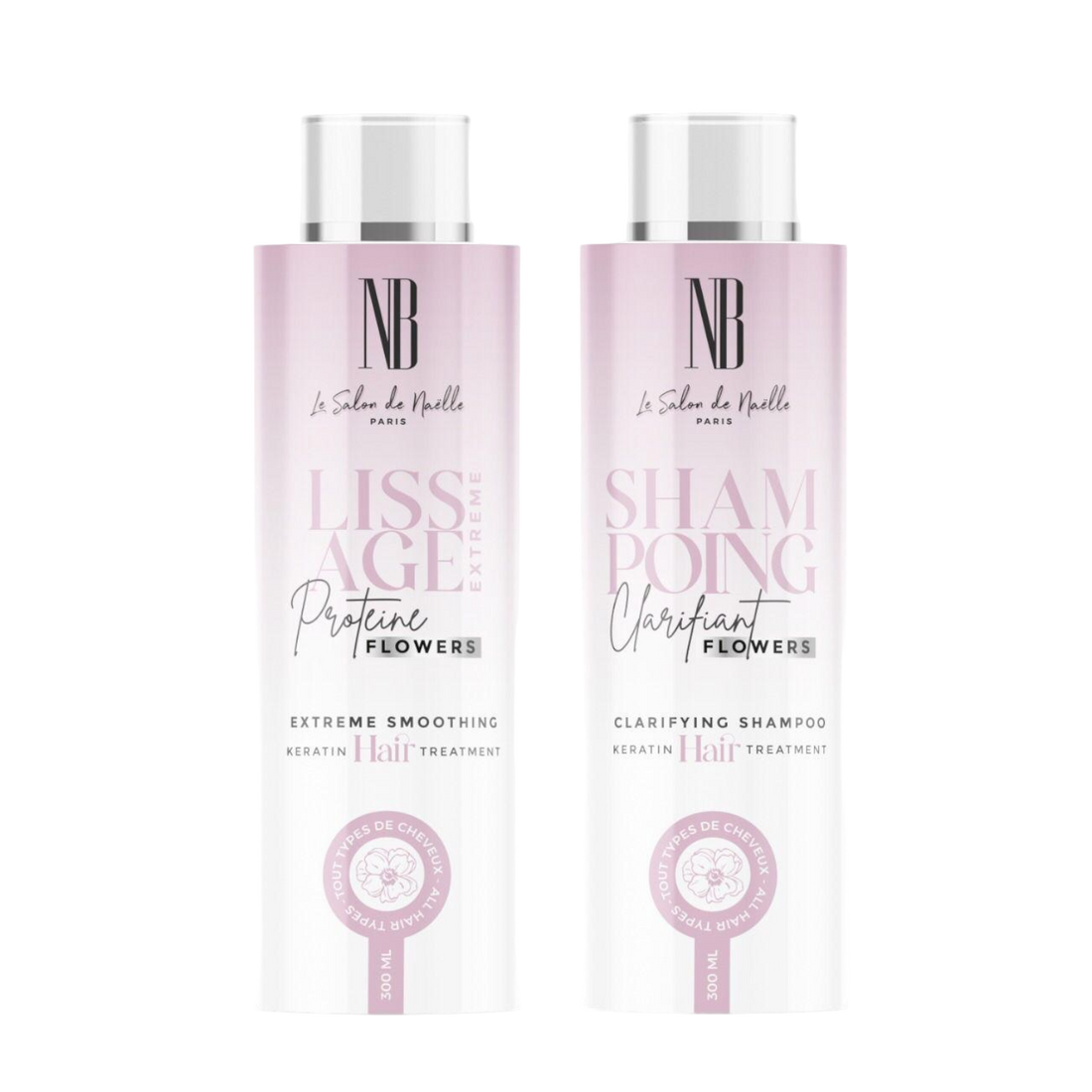 LISSAGE PROTÉINE FLOWERS (300ML) (Sans Formol)