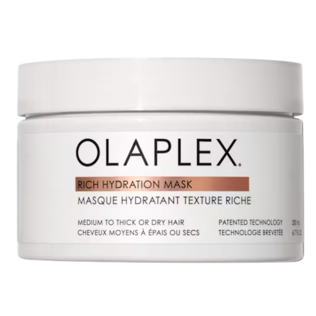 Rich Hydration Mask - Masque riche cheveux moyens à épais ou secs 200ml