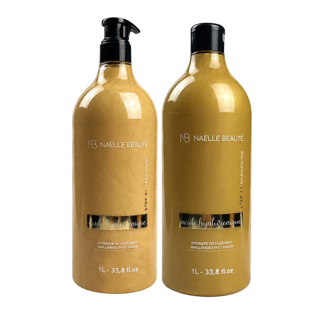 Kit Keratine Effet Miroir 1 Litre  – Réparation &amp; Brillance Effet Miroir  (FORMAT PRO)