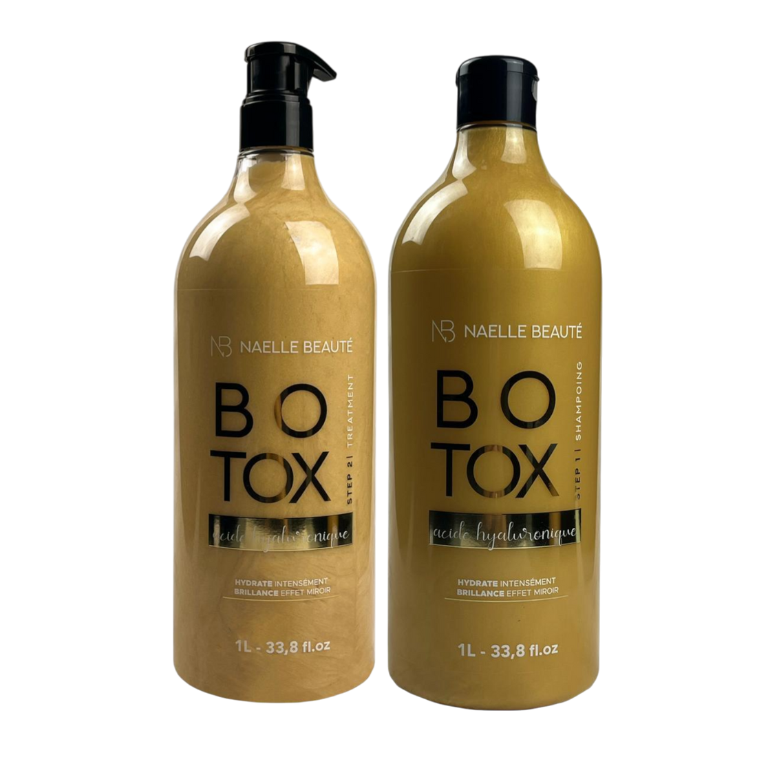 Kit Botox Effet Miroir 1 Litre  – Réparation &amp; Brillance Effet Miroir  (FORMAT PRO)