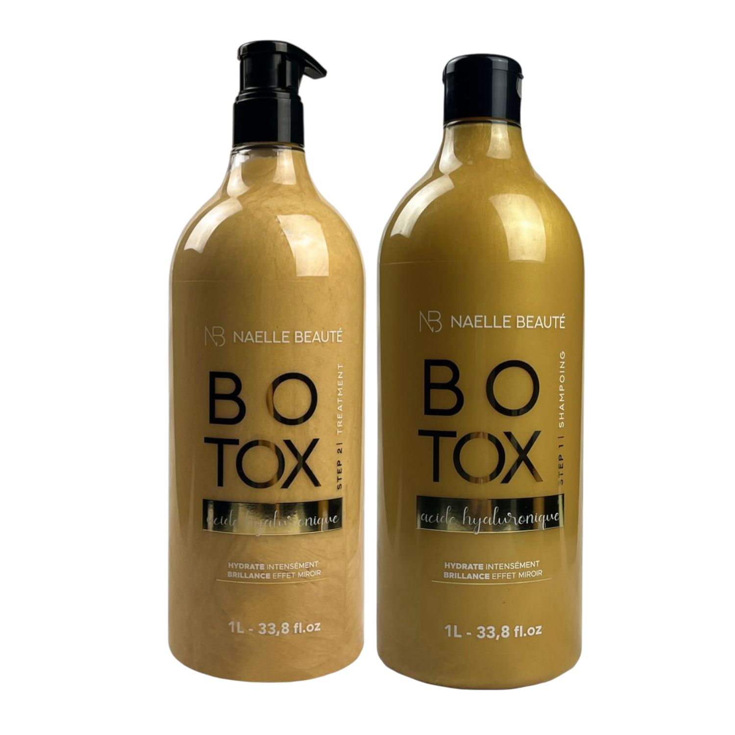 Kit Botox Effet Miroir 1 Litre  – Réparation &amp; Brillance Effet Miroir  (FORMAT PRO)