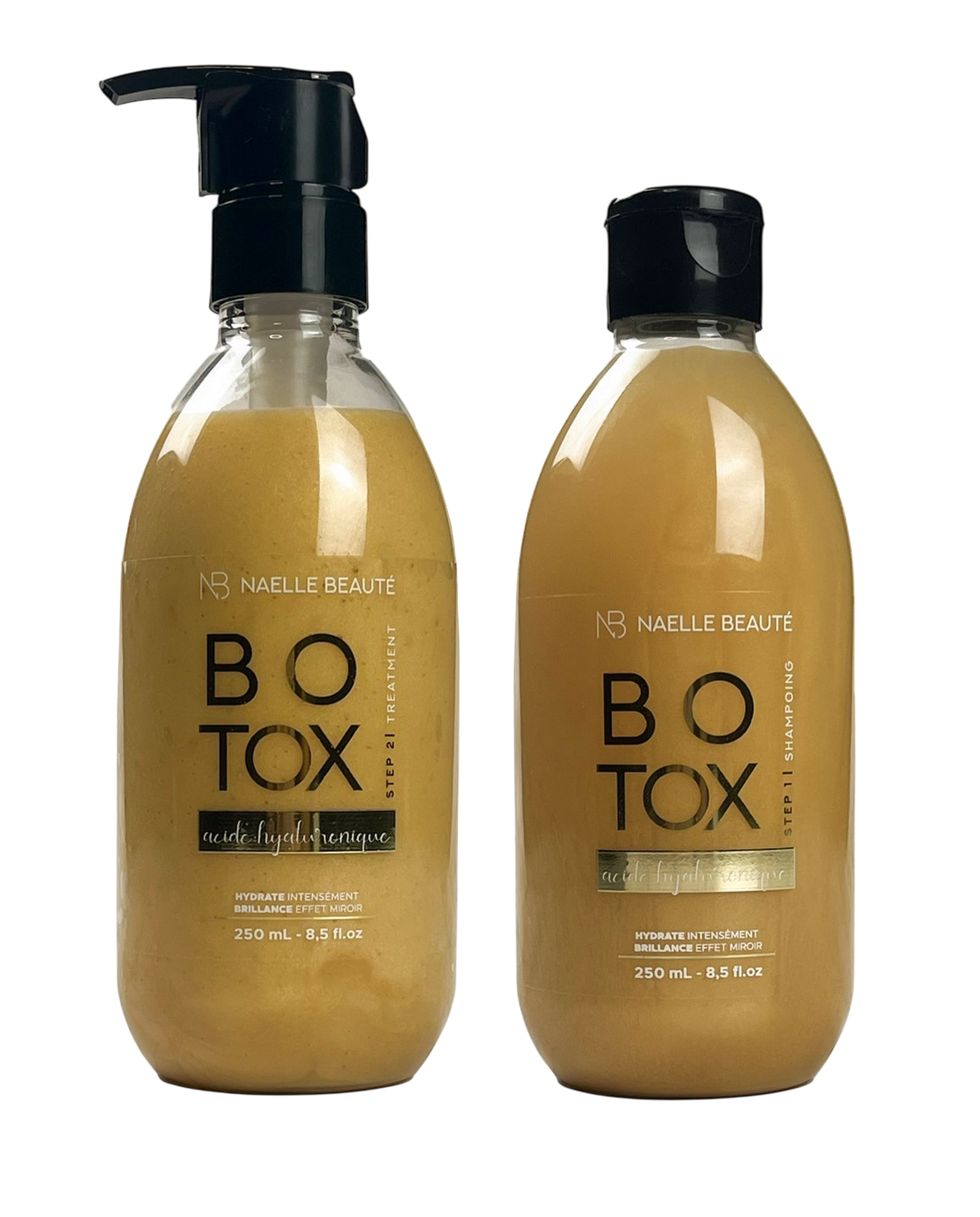 Kit Botox Effet Miroir 250 ml – Réparation &amp; Brillance Effet Miroir